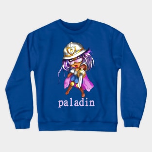 dnd paladin in pink Crewneck Sweatshirt